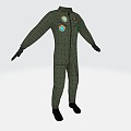 Brazilian Army Flight Suit 3d model