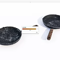 Cast Iron Pans With Wooden Handles Essential Kitchen Cookware For Home Cooking