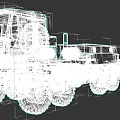 Military Weapon Launcher System Mounted On Heavy Duty Multi Wheel Truck