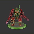 Mecha Warrior Transformers Titan Robot Mecha Soldier 3d model