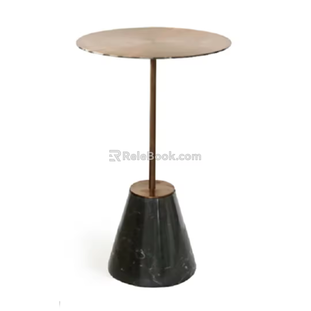2024 0102 Table 2 Side Table Round Table 3d model