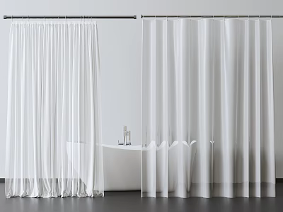 Shower Curtain 3d model