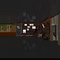 Cultural Exhibition Hall Interior With Traditional Displays And Modern Design Features