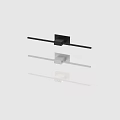 Modern Minimalist Wall Lights With Linear Design Sleek Metal Frame And LED Strip