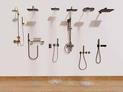 Shower Combination 3d model