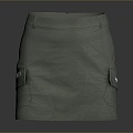 Mini Skirt Mini Skirt Fashion Skirt Sexy Skirt Mini Skirt Tight Skirt Belt Skirt 3d model