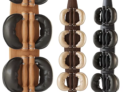 High Quality Sports Equipment With Multiple Colors And Comfortable Grips For Fitness Training 3d model