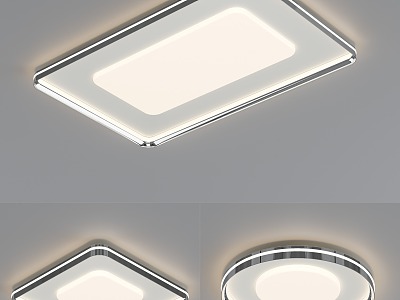 Simple ceiling lamp model