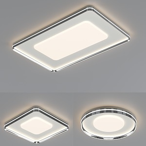 Simple ceiling lamp 3d model