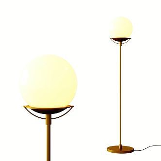 Modern floor lamp 3d model