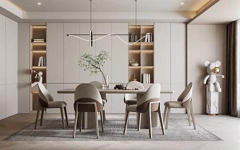 Modern Restaurant 3d model