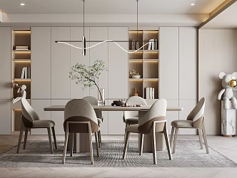 Modern Restaurant 3d model