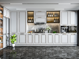 Modern Kitchen 3d model