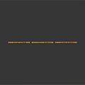 Six Golden Sun Decorative Patterns On Dark Background With Reflections