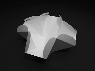 Modern Packaging Box 3d model