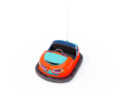 Modern Bumper Car 3d model