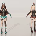 Universe Bunny 3d model