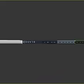 Modern Tennis Racket With Green Frame White Handle And Lightweight Design For Sports Training