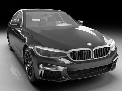 BMW M550i Car Luxury Car Sedan model