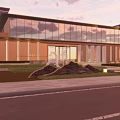 New Chinese Style Sales Office Building New Chinese Style Display Area Modern Style Sales Office Building 3d model