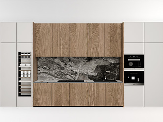 Modern Cabinet Whole House Custom Cabinet 3d model