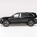 Black Sporty SUV With Modern Exterior Design And Red Brake Calipers