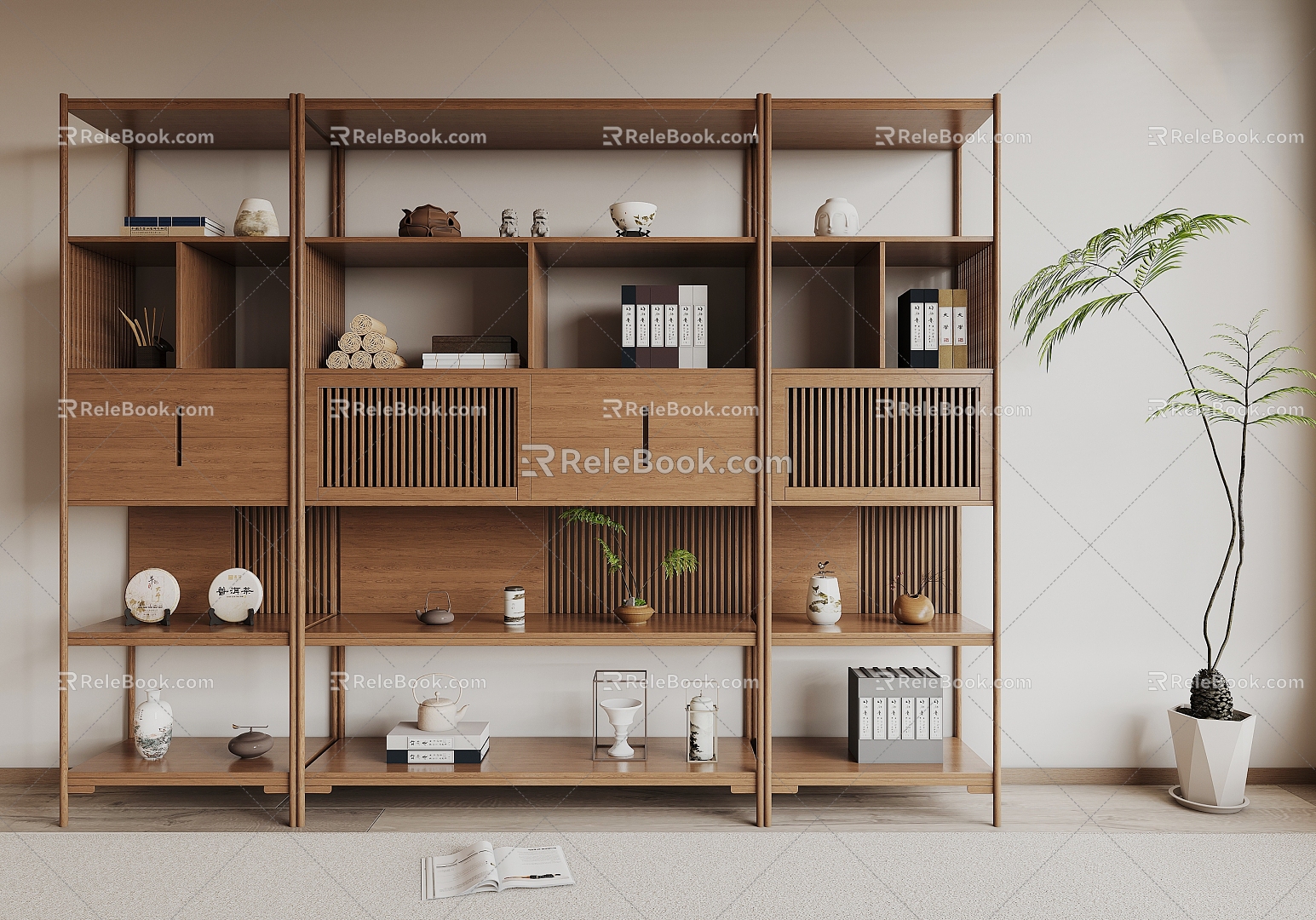 New Chinese Antique Rack 3d model