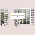 Nordic shutters 3d model