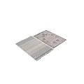Stylish Square Rugs With Geometric Patterns Traditional Designs Neutral Colors And Decorative Borders For Home