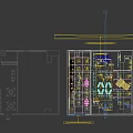 Modern Fitness Gym Interior With Functional Training Area Climbing Wall And Floor Markings