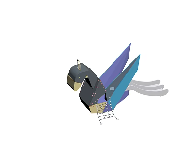 Modern Amusement Equipment 3d model