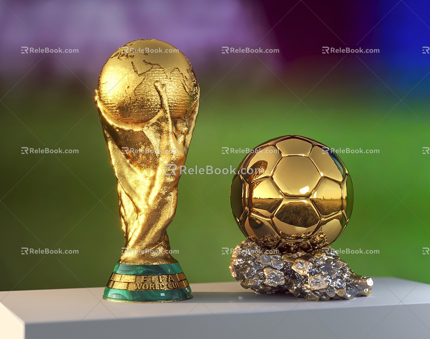 Modern Trophy 3d model