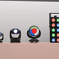 Stage Lighting Equipment With Moving Head Par Lights And Colorful LED Panels