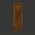 Wooden Entryway Cabinet Sideboard With Three Drawers Three Doors Classic Storage Design