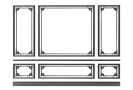 Jane Europe plaster line 3d model