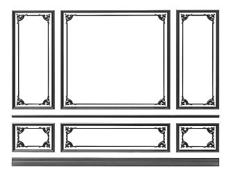 Jane Europe plaster line 3d model