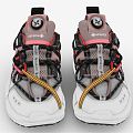 Modern sneaker Cyberpunk Fashion sneaker 3d model