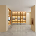 Modern Wooden Display Shelves With Various Designs For Retail Stores