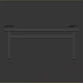 Modern Gaming Desk With Carbon Fiber Texture RGB Lighting And Sturdy Legs