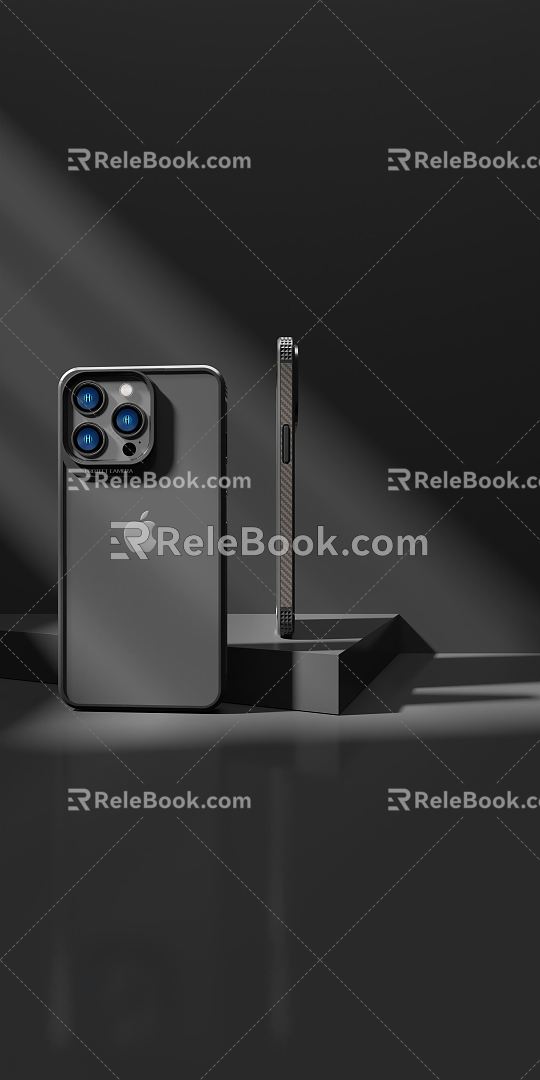 Modern phone case 3d model