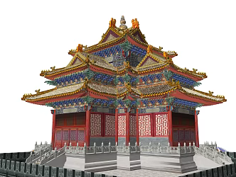 Attic of the Old Palace Corner Tower 3d model