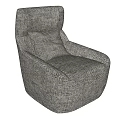Poliform single sofa 3d model