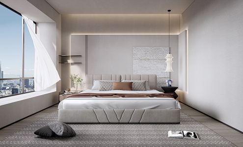 Modern Bedroom 3d model