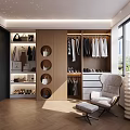 Modern Wood Grain Shoe Cabinet With Built In LED Lighting And Multifunctional Closet Storage