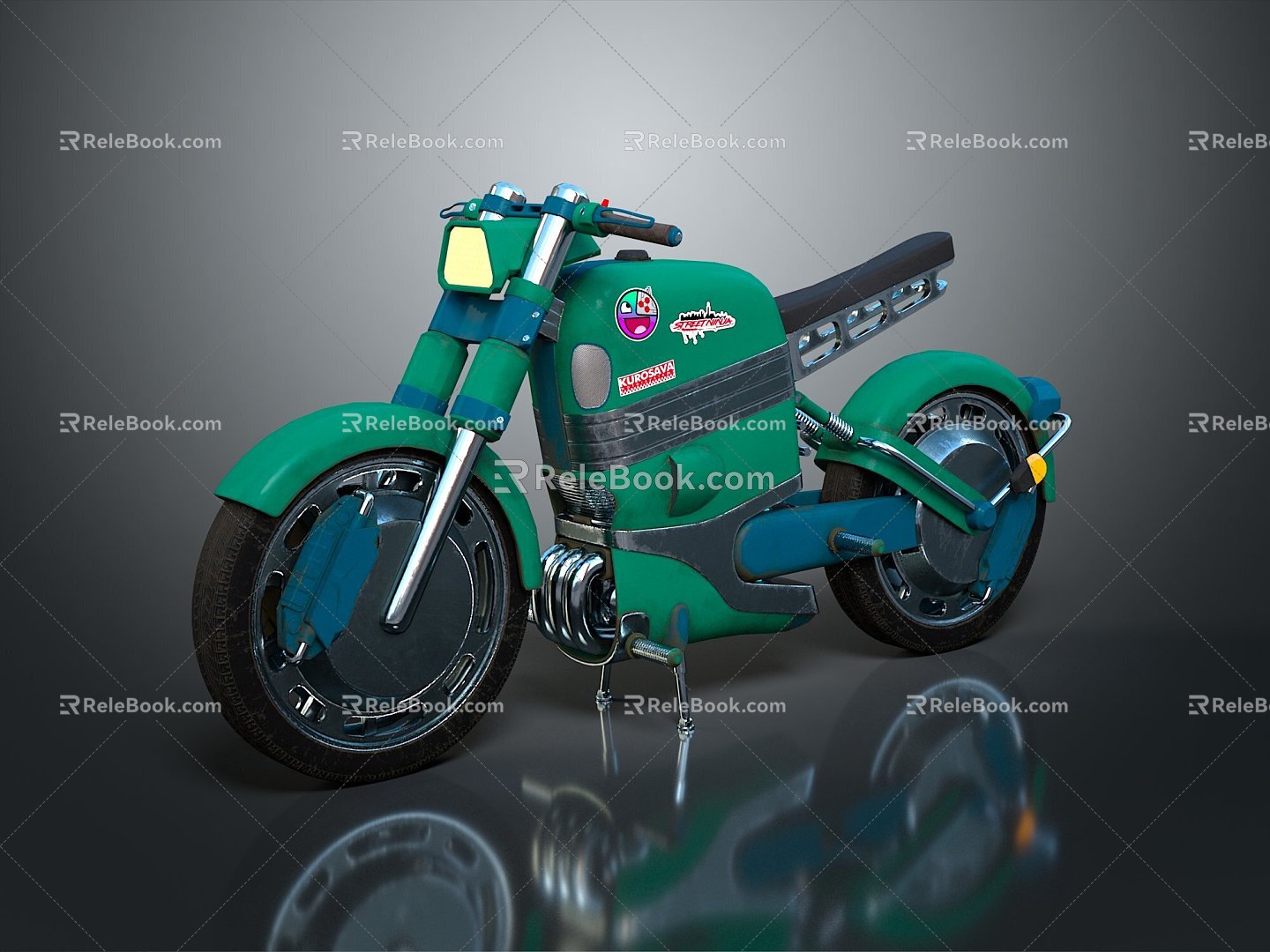 Jet Motorcycle Sci-Fi Motorcycle Concept Motorcycle Flying Car Space Flying Car Space Motorcycle 3d model