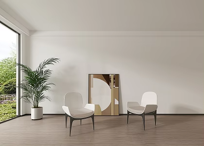 Modern Leisure Chair 3d model