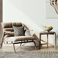 Leisure table and chair combination 3d model
