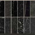Elegant Marble Wall Panels With Diverse Textures For Modern Interior Decor 3d model