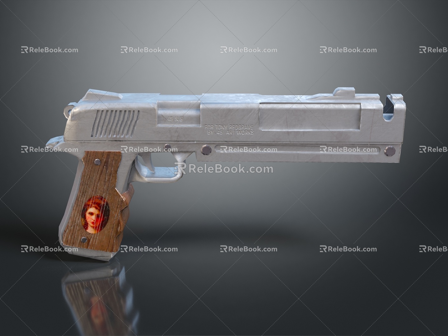 pistol semi-automatic pistol automatic pistol modern weapon hot weapon hot weapon gun military model