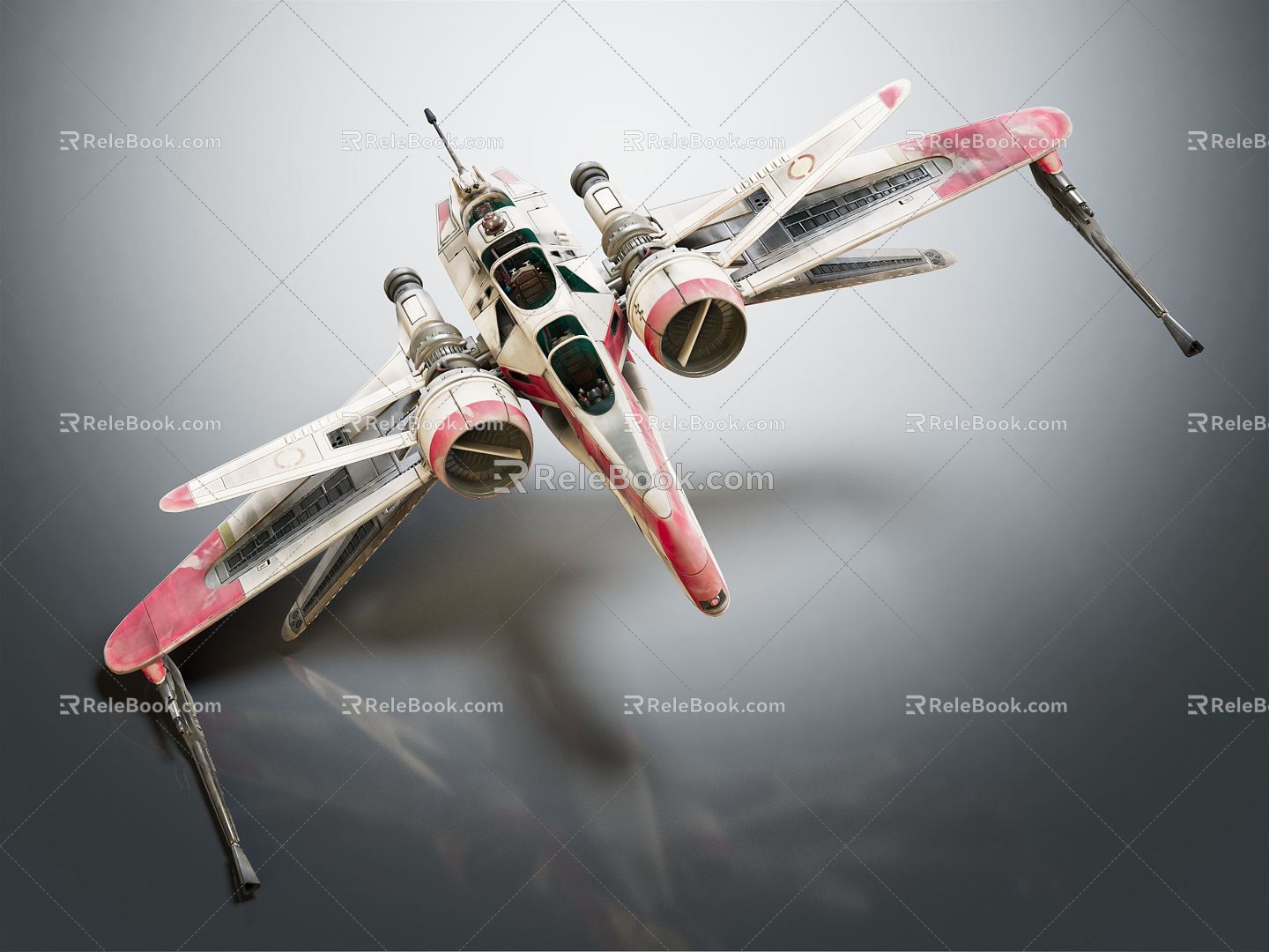 Modern Fighter Star Wars Fighter Fighter Star Wars Fighter 3d model